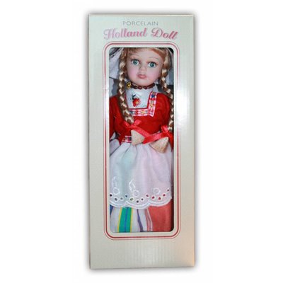 Typisch Hollands Doll with Red clothes