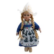 Typisch Hollands Doll with Blue White clothes