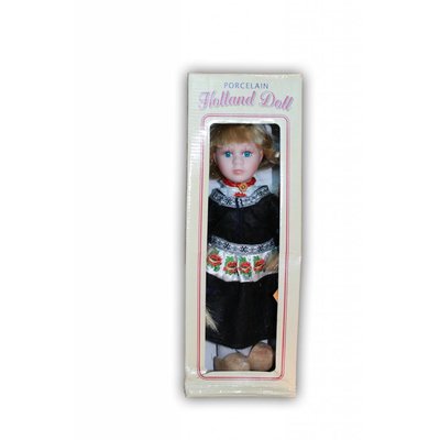 Matix Pop in traditionele kleding (zwart) 20cm