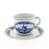 Heinen Delfts blauw Delft blue cup and saucer