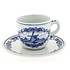 Heinen Delftware Tasse und Untertasse Delfter Blau