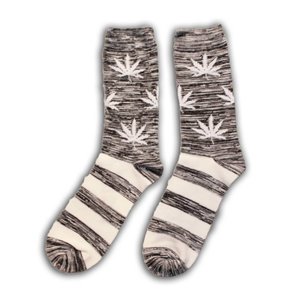 Holland sokken Gestreifte Cannabis-Socken - Herren