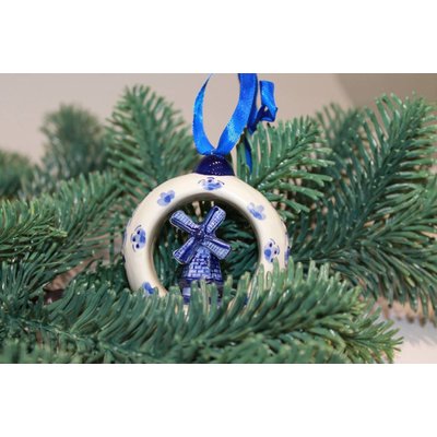 Matix Kerstdecoratie (Rond met molentje)