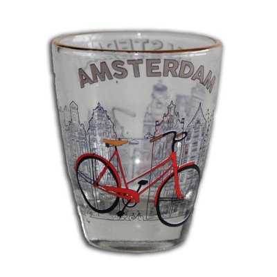 Typisch Hollands Schnapsglas - Bike - Amsterdam