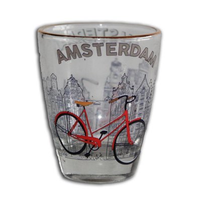 Typisch Hollands Shot Glass - Bike - Amsterdam