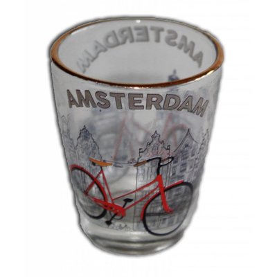 Typisch Hollands Schnapsglas - Bike - Amsterdam