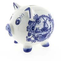 Heinen Delftware Spaarvarken - Delfts blauw