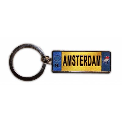 Typisch Hollands Keychain Amsterdam