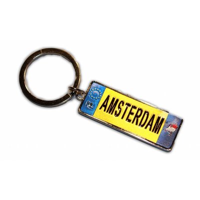 Typisch Hollands Keychain Amsterdam