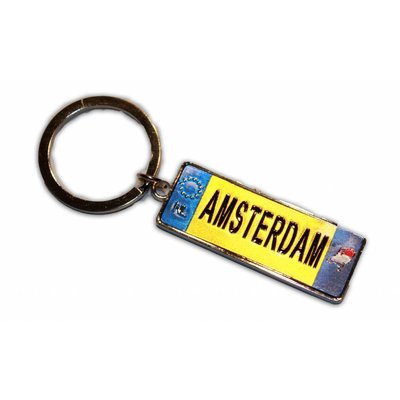 Typisch Hollands Keychain Amsterdam