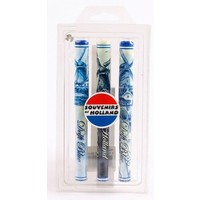 Typisch Hollands Pen set 3-piece - Delft blue