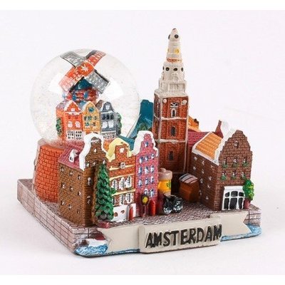 Matix Snow globe with Urban-scene 7cm