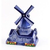 Typisch Hollands Delfts Blauwe Stelling molen