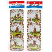 Typisch Hollands Coasters Polyhrome
