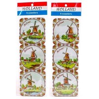 Typisch Hollands Coasters Polyhrome