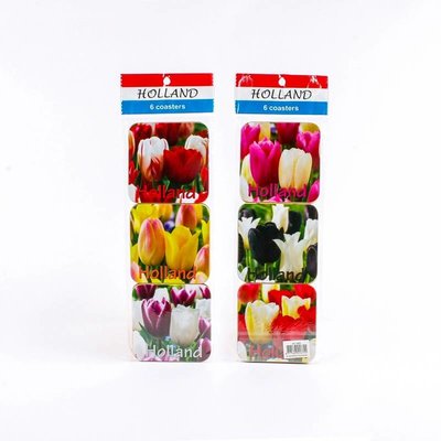 Typisch Hollands Onderzetters Tulpen