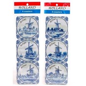 Typisch Hollands Coasters Delftware