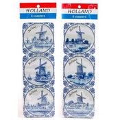 Typisch Hollands Delft Blue Coasters
