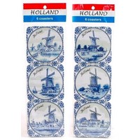 Typisch Hollands Delfter Blaue Untersetzer