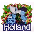 Typisch Hollands Magnet Holländisches küssendes Paar