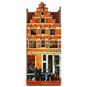 Matix Magneet mdf huisje Papeneiland Amsterdam
