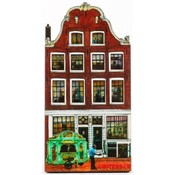 Typisch Hollands Magneet Grachtenhuisje Amsterdam