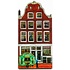 Typisch Hollands Magneet Grachtenhuisje Amsterdam