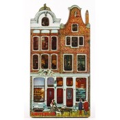 Typisch Hollands Magneet Grachtenhuisje Amsterdam