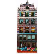 Typisch Hollands Magneet Grachtenhuisje Amsterdam