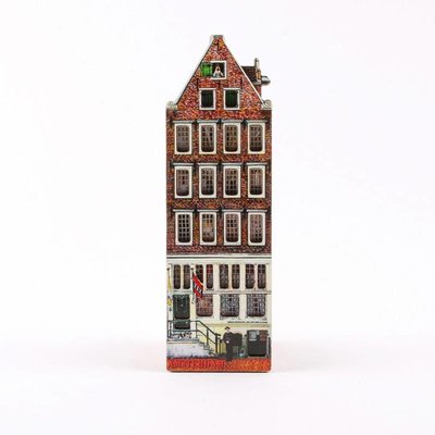 Typisch Hollands Magneet Grachtenhuisje Amsterdam