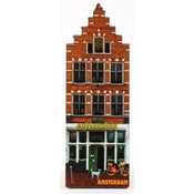 Typisch Hollands Magneet Grachtenhuisje Amsterdam