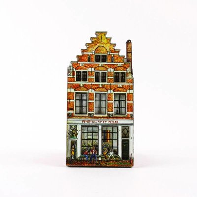 Typisch Hollands Magneet Grachtenhuisje Amsterdam