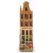 Typisch Hollands Magneet Grachtenhuisje Amsterdam