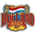 Typisch Hollands Magnet Holland - Amsterdam
