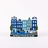 Typisch Hollands Amsterdam Magnet Blau