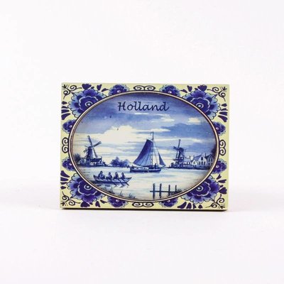 Matix Magneet - Holland - Delfts blauw
