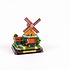Matix Stellingmolen geel 12 cm in geschenkverpakking