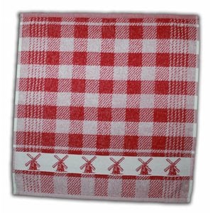 Typisch Hollands Kitchen Towel Red - Mills