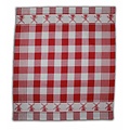 Typisch Hollands Tea towel - red checkered