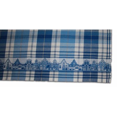 Typisch Hollands Tea towel Blue - White