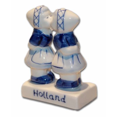 Heinen Delftware Lesbisches Paar Delfter - Holland