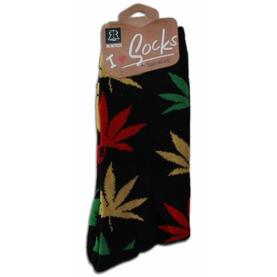 Holland sokken Men's socks - Cannabis