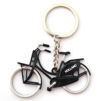 Typisch Hollands Holland Keychain Bicycle - Black