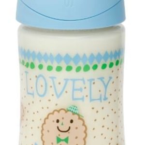 Suavinex Babyfles 270 ml Blue Biscuit Anat.