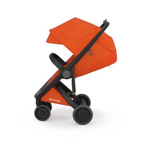 Greentom Groene kinderwagen van gerecycled materiaal - Upp Classic - Oranje