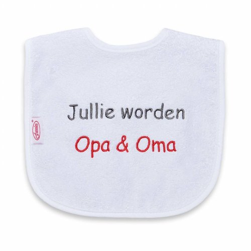 Funnies Tekstslabber Jullie worden Opa & Oma Funnies Tekstslabber Jullie worden Opa & Oma