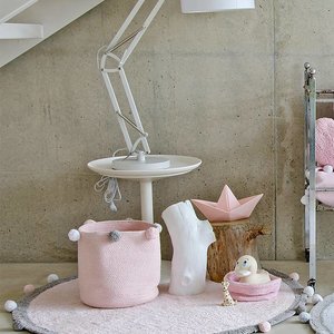 Lorena Canals Bubbly Pink vloerkleed - Ø120 cm