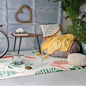 Lorena Canals Botanic Plants vloerkleed - 140 x 200 cm Lorena Canals Botanic Plants vloerkleed - 140 x 200 cm