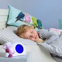 Sam Slaaptrainer, Nachtlampje & Wekker -in 1 - Roze