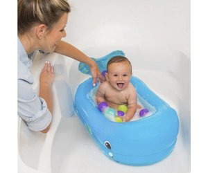 Whale Bubble Opblaasbaar Infantino | DeBabykraam - Babywinkel De Babykraam en